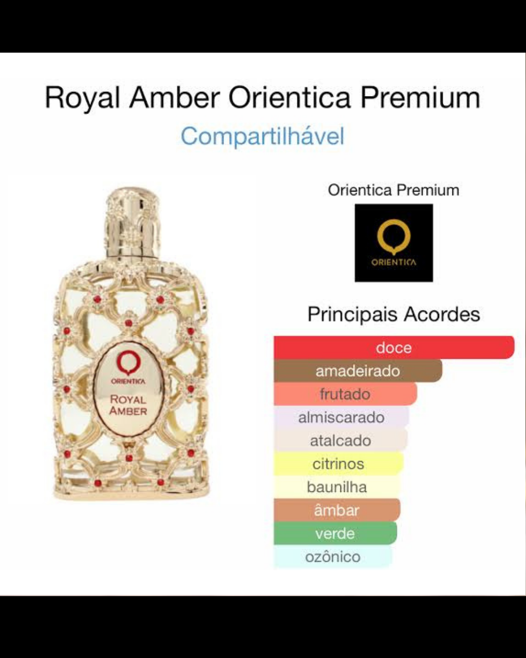 Royal Amber Orientica - Decant - Imagem 3