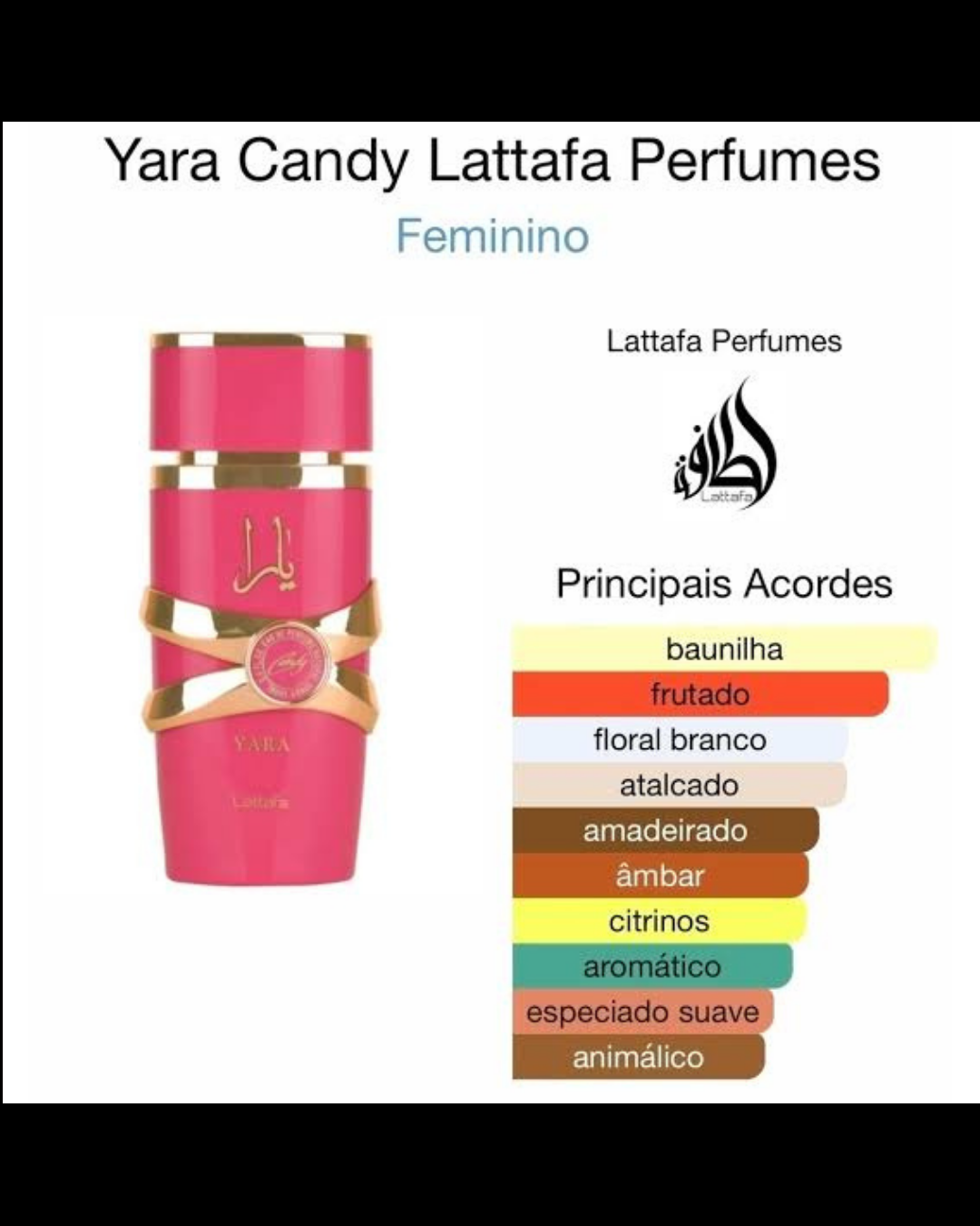 Yara Candy Lattafa - Decant - Imagem 3
